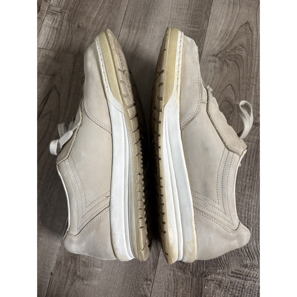 Mephisto Rush Nubuck leather sneakers shoes 39 US 8.5 EUR 6 Beige France - Picture 2 of 11